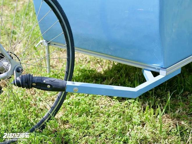 式浪漫！Nirvana Van自行车移动小窝不朽情缘首页29万元起54kg水滴房车的法(图11)