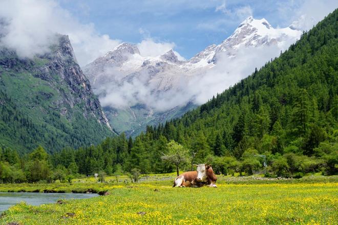 山长穿毕徒步地理手册：沉浸式穿越神山秘境mg不朽情缘游戏平台此生必走！收好四姑娘(图7)